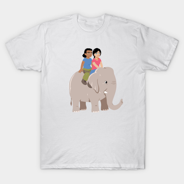 Elephant Ride T-Shirt-TOZ